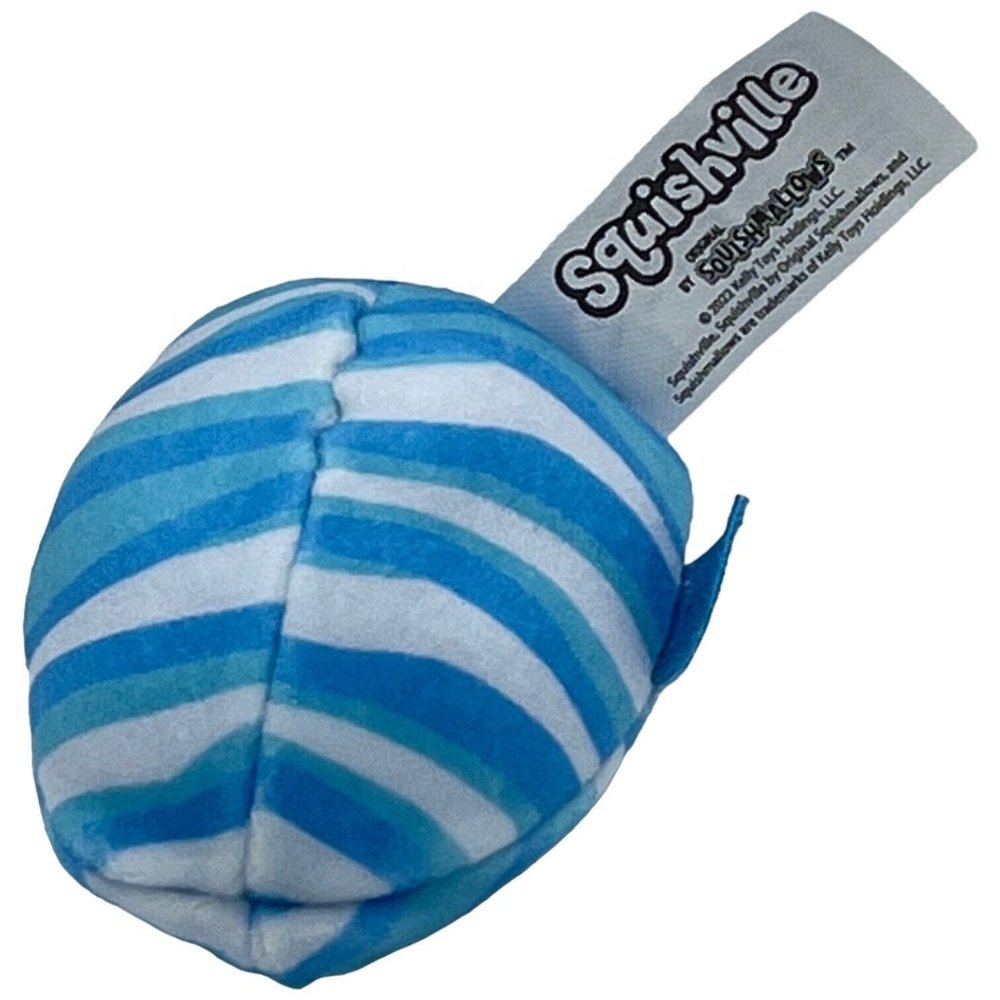 2" Wavy Blue Seal Squishville Micromallow Squishmallows from Mystery Squad Pack - Picture 6 of 6